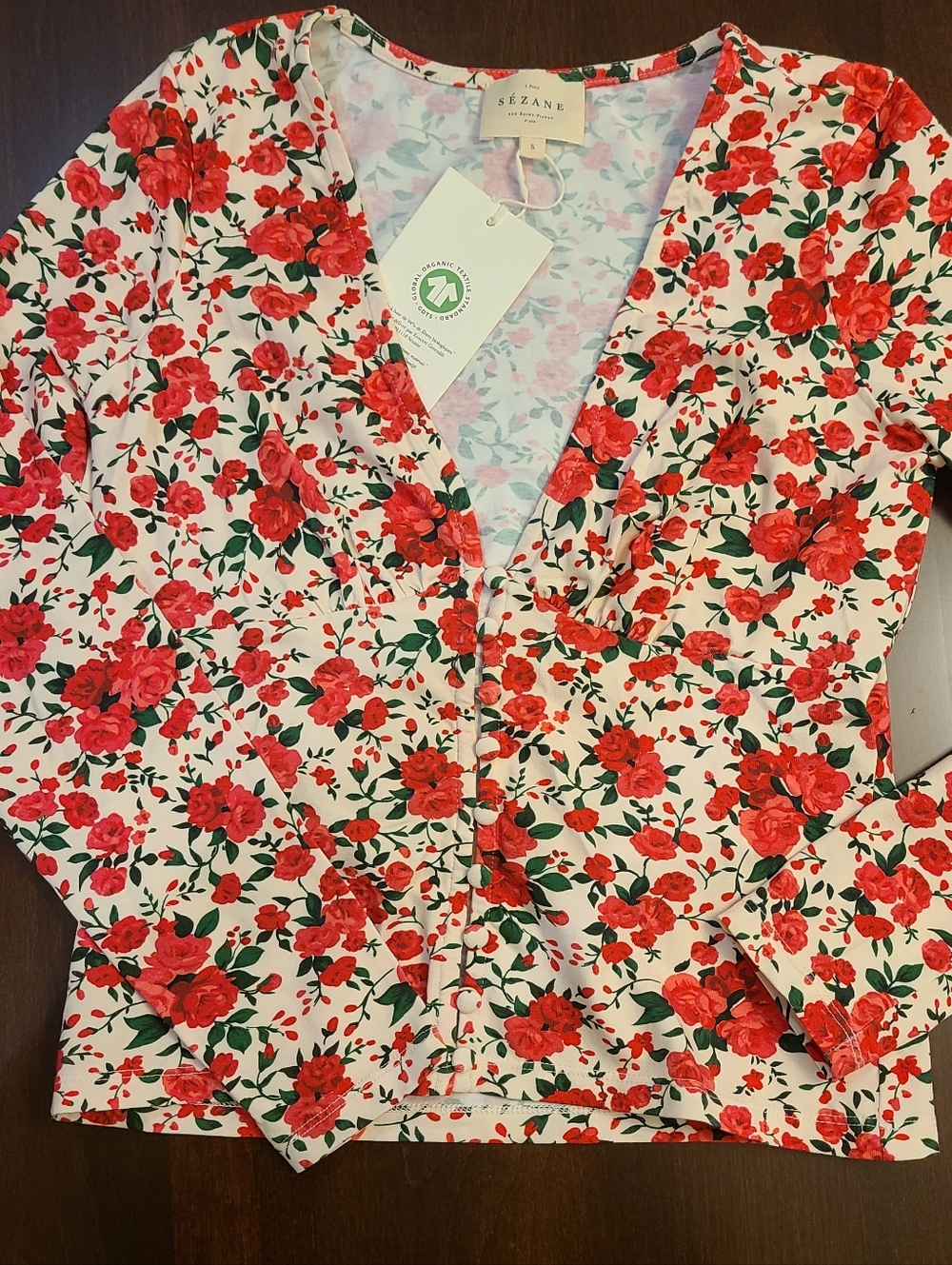 Sezane Lydia Top - Picture 2 of 8